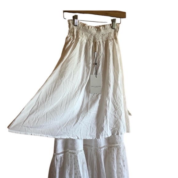 Spell Daisy Chain White Eyelet Lace Maxi Skirt - Picture 13 of 14